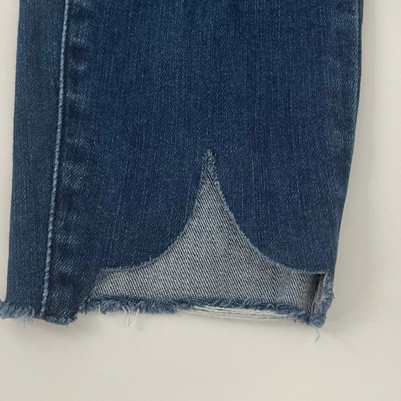 PAIGE Verdugo Crop Pompeii Blue Jeans Size 25 - Picture 5 of 9